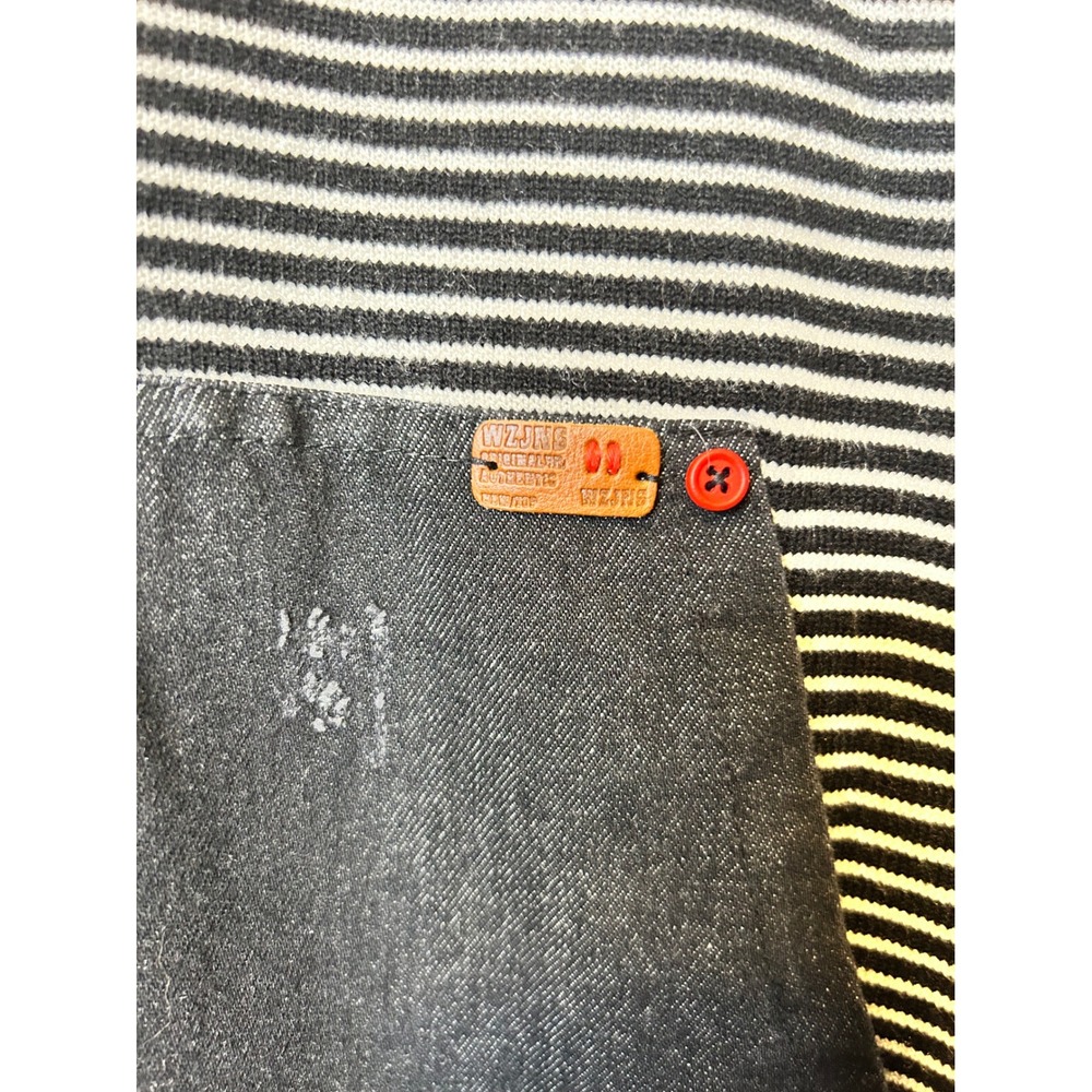 X.Y Striped Hooded Sweater Dress One Size - Picture 3 of 5